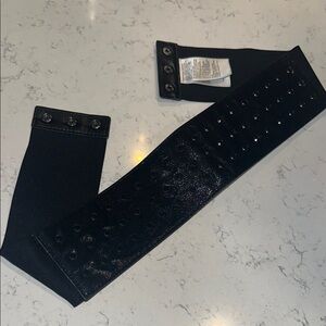Black Studded Women's Belt